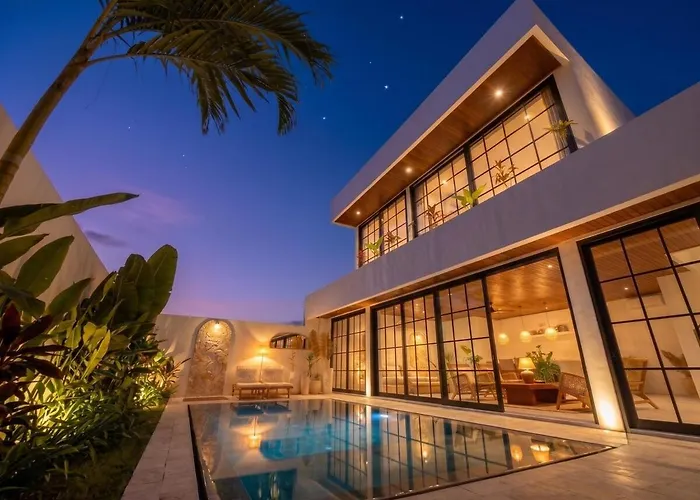 Lymera - 4br Tropical Pool Near Canggu Villa